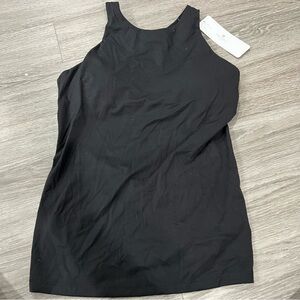 CRZ YOGA Black Workout Tank Top Large High Neck